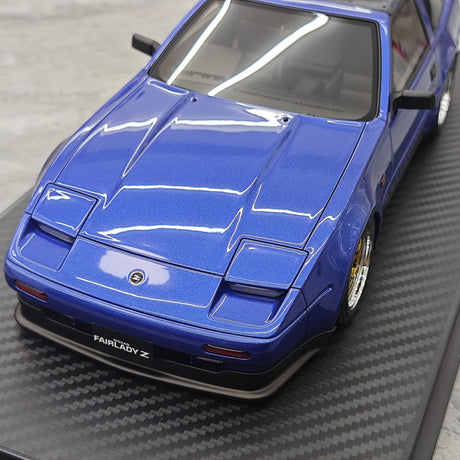 Ignition Nissan 1986 Fairlady Z 300ZR Z31 Blue 1:18 – samlarresinmodellresin