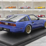 Ignition Nissan 1986 Fairlady Z 300ZR Z31 Blue 1:18 – samlarresinmodellresin