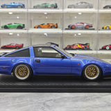 Ignition Nissan 1986 Fairlady Z 300ZR Z31 Blue 1:18 – samlarresinmodellresin
