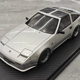 Ignition Nissan 1986 Fairlady Z 300ZR Z31 Silver 1:18 – samlarresin modellresin