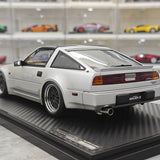 Ignition Nissan 1986 Fairlady Z 300ZR Z31 Silver 1:18 – samlarresin modellresin