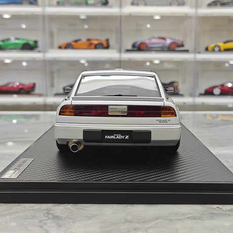 Ignition Nissan 1986 Fairlady Z 300ZR Z31 Silver 1:18 – samlarresin modellresin