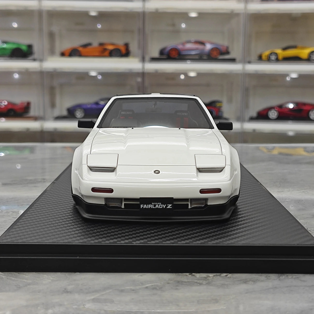 Ignition Nissan 1986 Fairlady Z 300ZR Z31 White 1:18 – samlarresinmodellresin