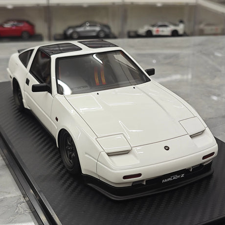 Ignition Nissan 1986 Fairlady Z 300ZR Z31 White 1:18 – samlarresinmodellresin
