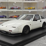 Ignition Nissan 1986 Fairlady Z 300ZR Z31 White 1:18 – samlarresinmodellresin