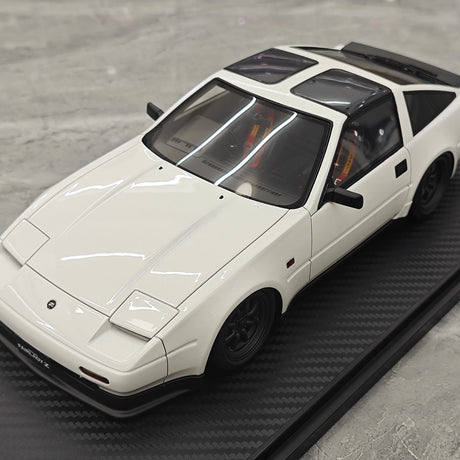 Ignition Nissan 1986 Fairlady Z 300ZR Z31 White 1:18 – samlarresinmodellresin