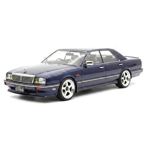 Ignition Nissan 1988 Cedric Cima Y31 Blue 1:18 – Modello in resina collezionabile