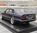 Ignition Nissan 1988 Cedric Cima Y31 Blue 1:18 – Modello in resina collezionabile