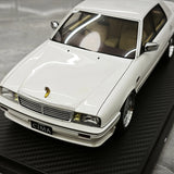 Accensione Nissan 1988 Cedric Cima Y31 White 1:18 – Modello in resina collezionabile