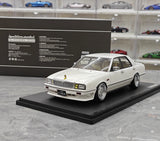 Accensione Nissan 1988 Cedric Cima Y31 White 1:18 – Modello in resina collezionabile