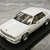 Accensione Nissan 1988 Cedric Cima Y31 White 1:18 – Modello in resina collezionabile