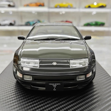 [Ignition] 1:18 Nissan 1989 Fairlady Z 300ZX Z32 Black Model Car Resin