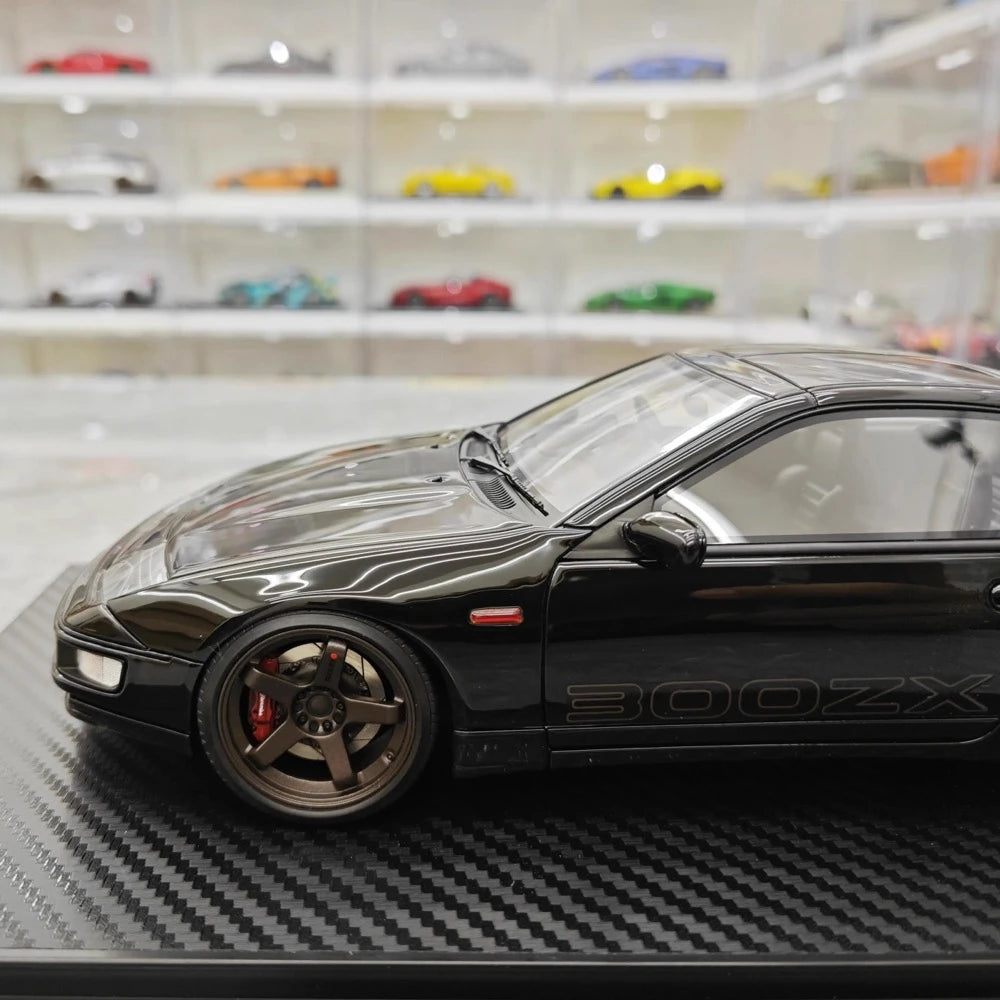 [Ignition] 1:18 Nissan 1989 Fairlady Z 300ZX Z32 Black Model Car Resin