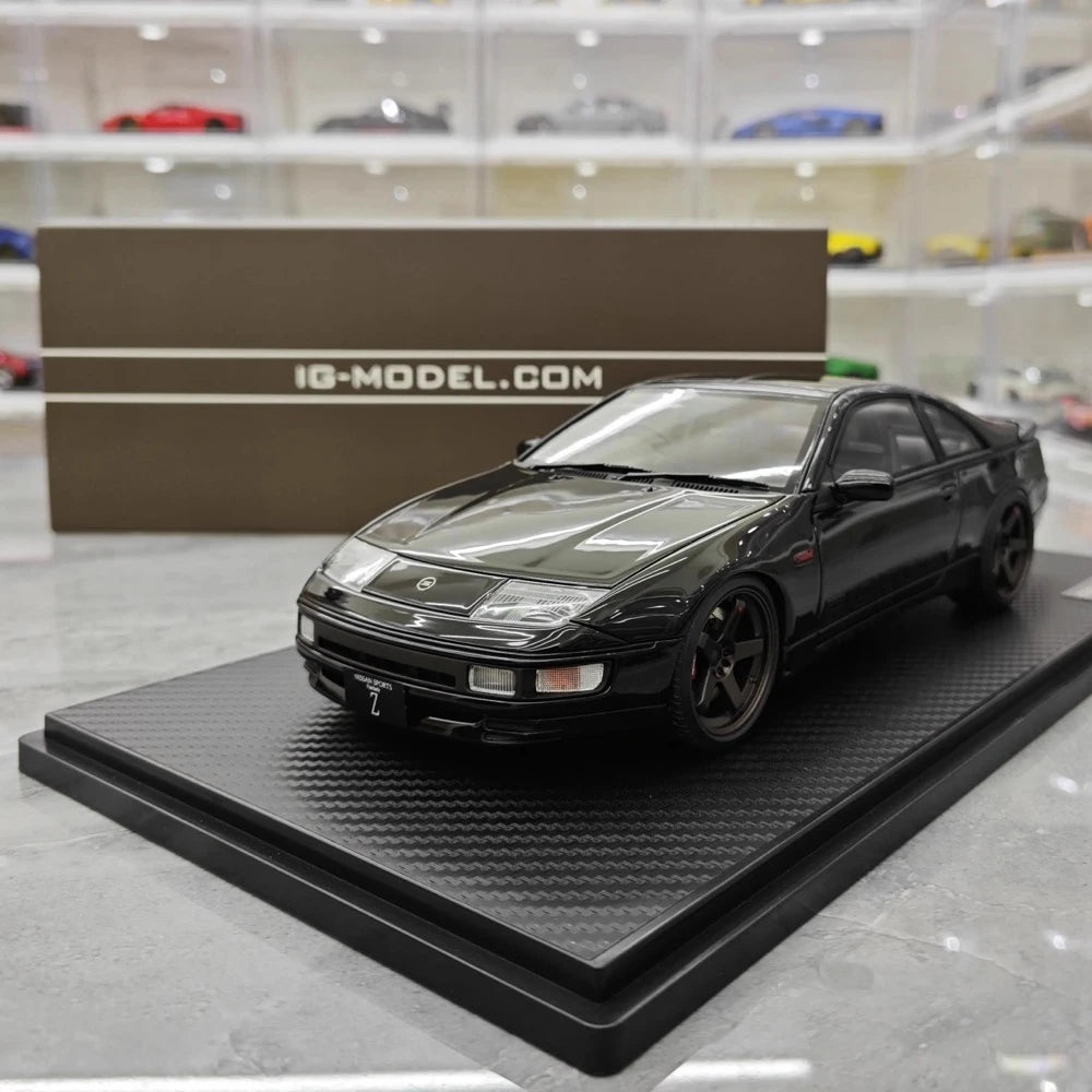 [Ignition] 1:18 Nissan 1989 Fairlady Z 300ZX Z32 Black Model Car Resin