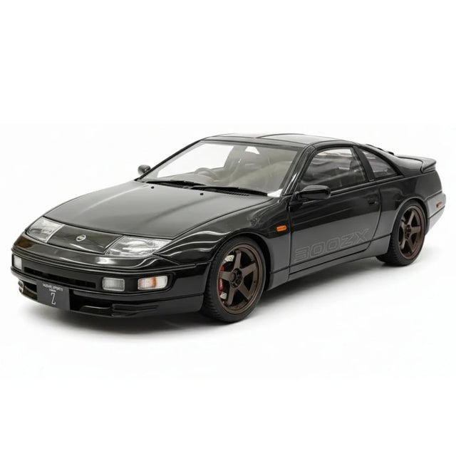 [Ignition] 1:18 Nissan 1989 Fairlady Z 300ZX Z32 Black Model Car Resin