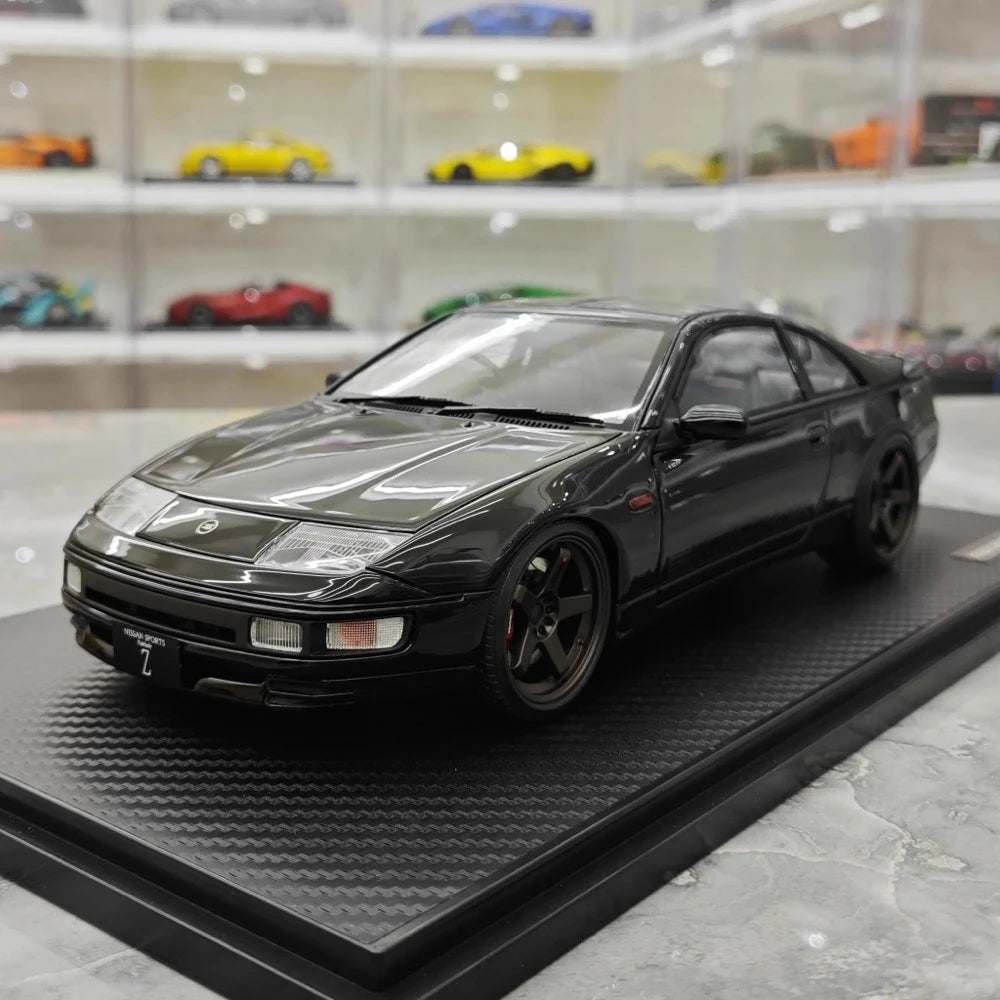 [Ignition] 1:18 Nissan 1989 Fairlady Z 300ZX Z32 Black Model Car Resin