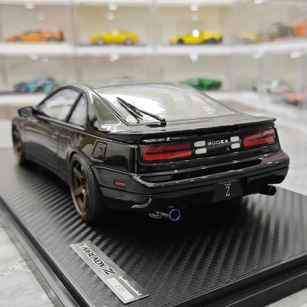 [Ignition] 1:18 Nissan 1989 Fairlady Z 300ZX Z32 Black Model Car Resin