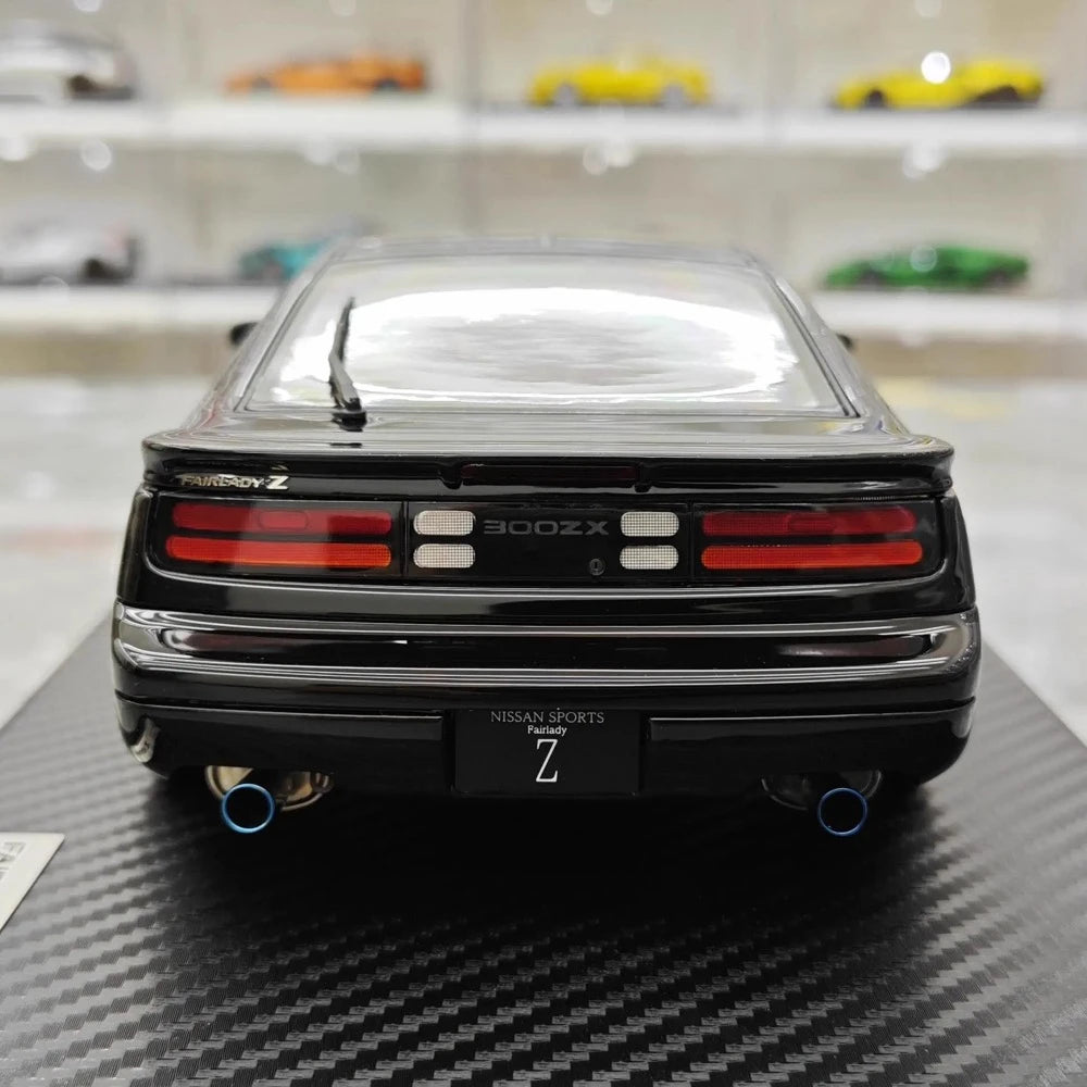 [Ignition] 1:18 Nissan 1989 Fairlady Z 300ZX Z32 Black Model Car Resin