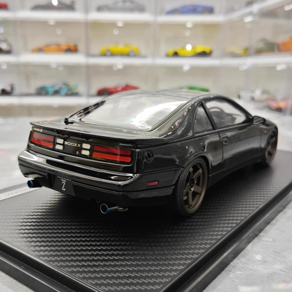[Ignition] 1:18 Nissan 1989 Fairlady Z 300ZX Z32 Black Model Car Resin