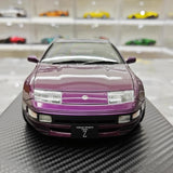 [Ignition] 1:18 Nissan 1989 Fairlady Z 300ZX Z32 Purple Model Car Resin
