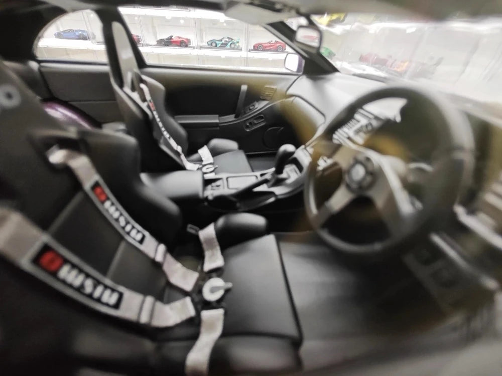 [Ignition] 1:18 Nissan 1989 Fairlady Z 300ZX Z32 Purple Model Car Resin