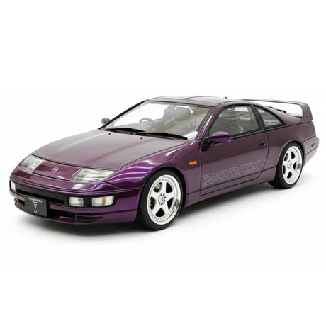 [Ignition] 1:18 Nissan 1989 Fairlady Z 300ZX Z32 Purple Model Car Resin
