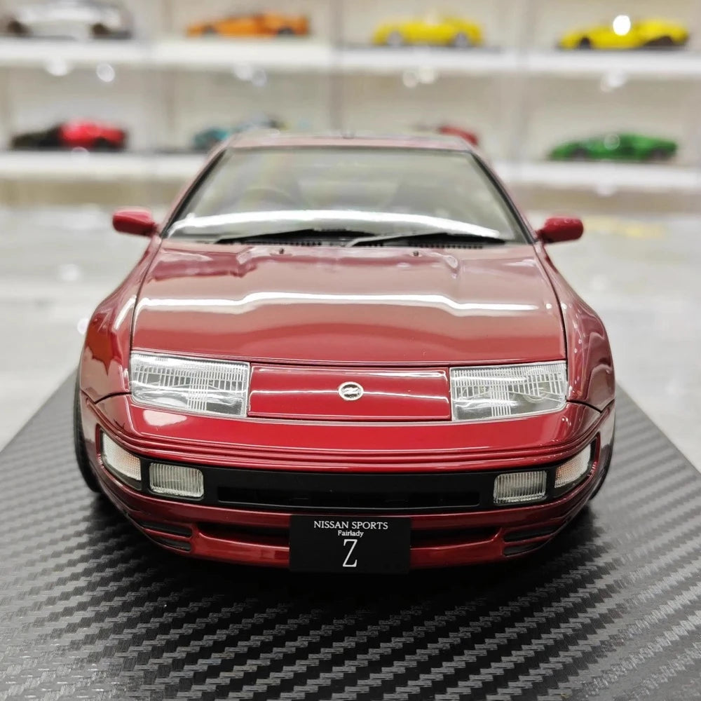 [Ignition] 1:18 Nissan 1989 Fairlady Z 300ZX Z32 rosso modellino di auto resina