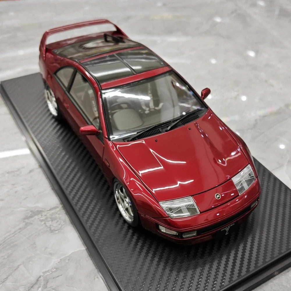 [Ignition] 1:18 Nissan 1989 Fairlady Z 300ZX Z32 Red Model Car Resin