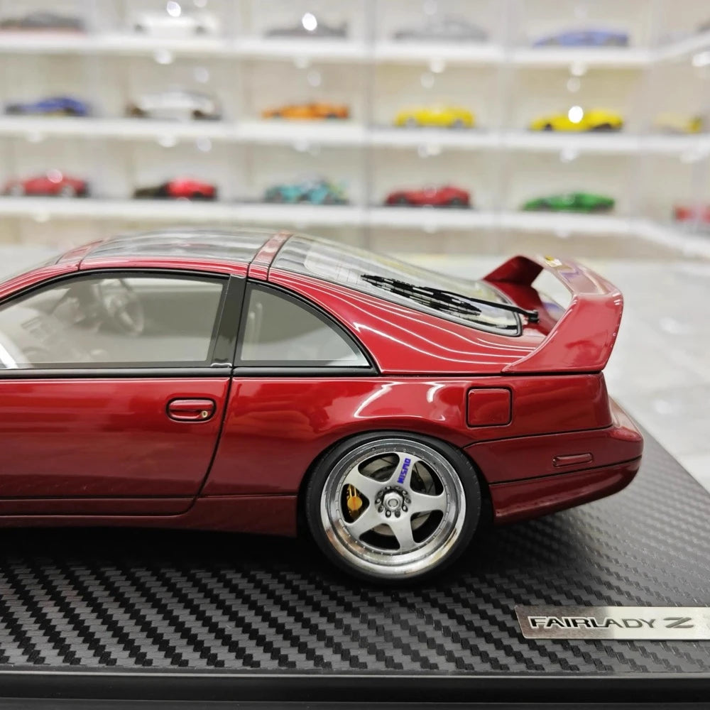 [Ignition] 1:18 Nissan 1989 Fairlady Z 300ZX Z32 Red Model Car Resin