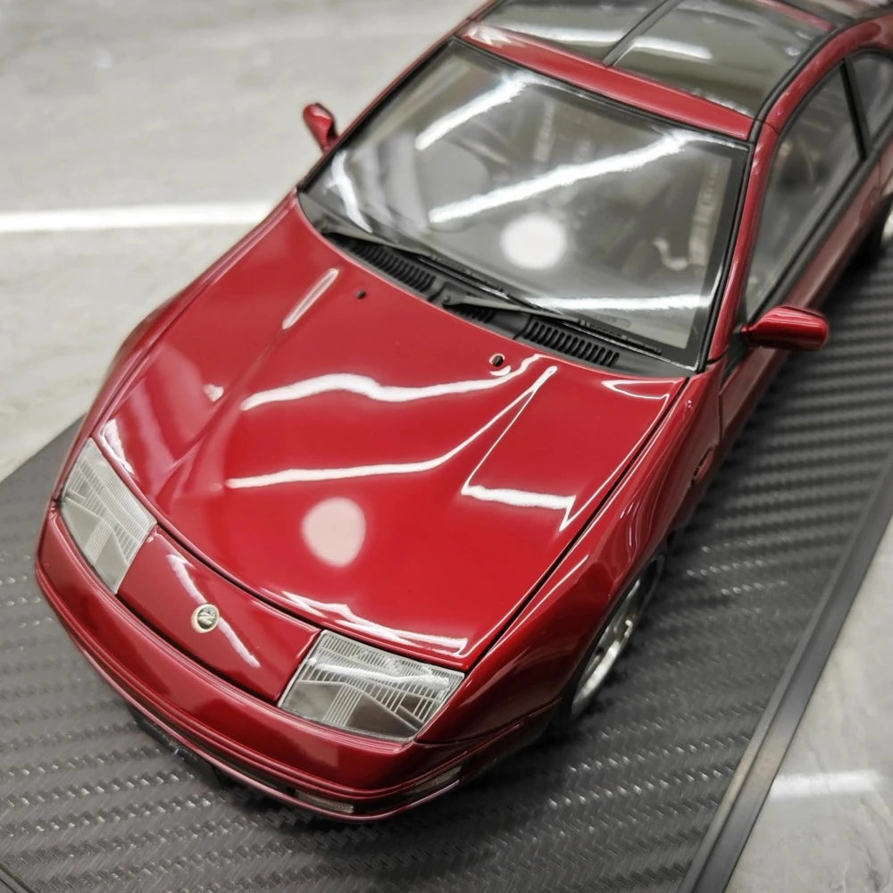 [Ignition] 1:18 Nissan 1989 Fairlady Z 300ZX Z32 Red Model Car Resin