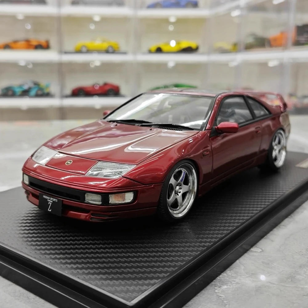 [Ignition] 1:18 Nissan 1989 Fairlady Z 300ZX Z32 Red Model Car Resin