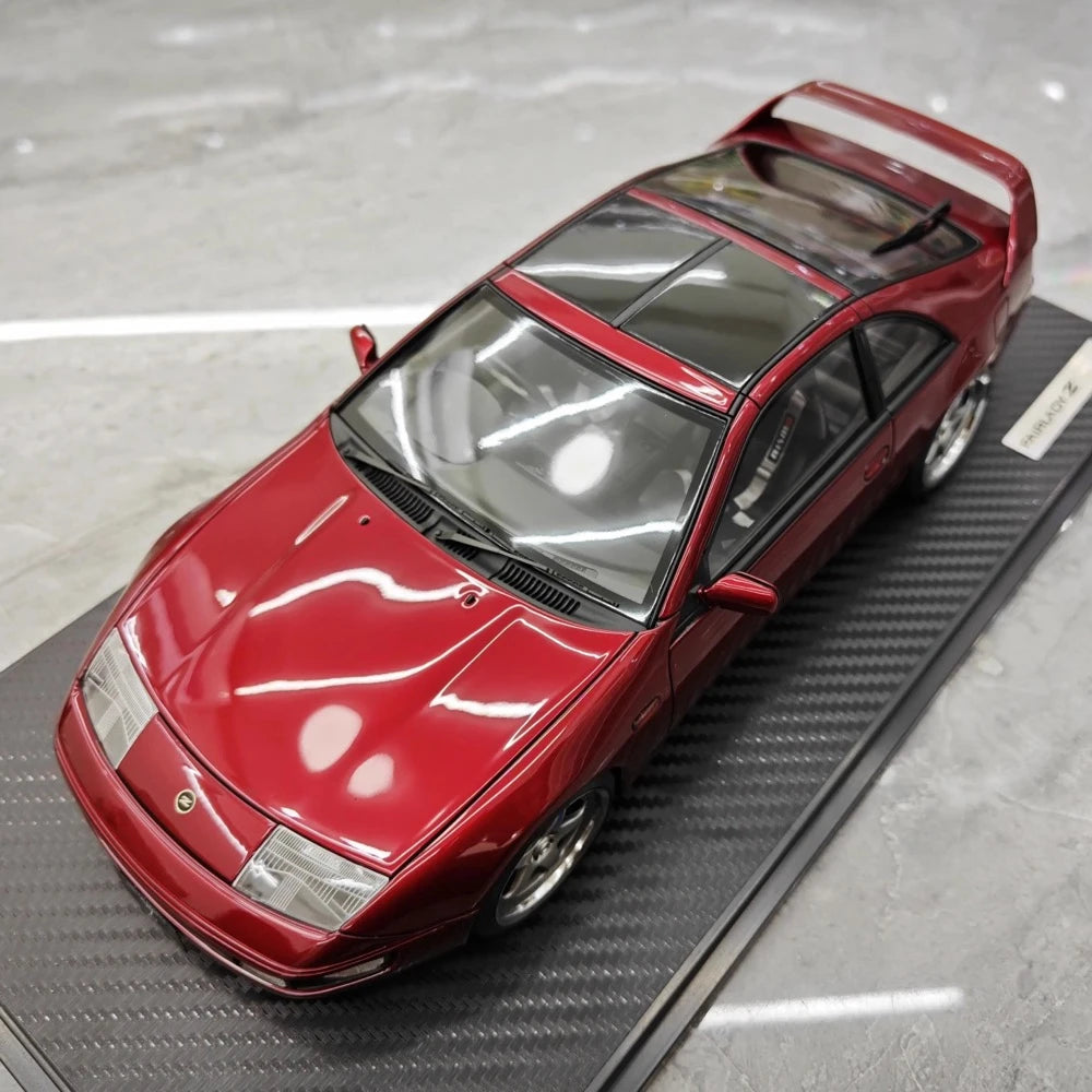 [Ignition] 1:18 Nissan 1989 Fairlady Z 300ZX Z32 Red Model Car Resin