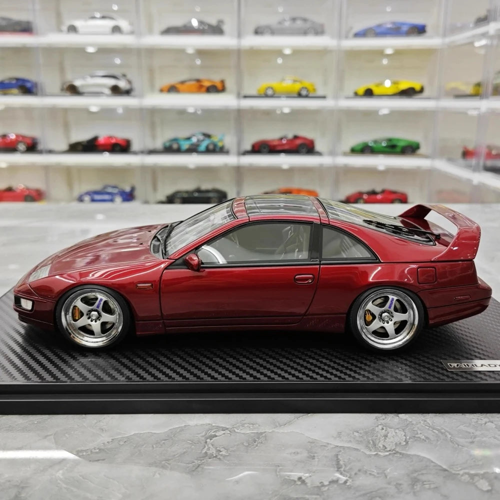 [Ignition] 1:18 Nissan 1989 Fairlady Z 300ZX Z32 Red Model Car Resin