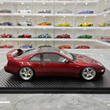 [Ignition] 1:18 Nissan 1989 Fairlady Z 300ZX Z32 rosso modellino di auto resina