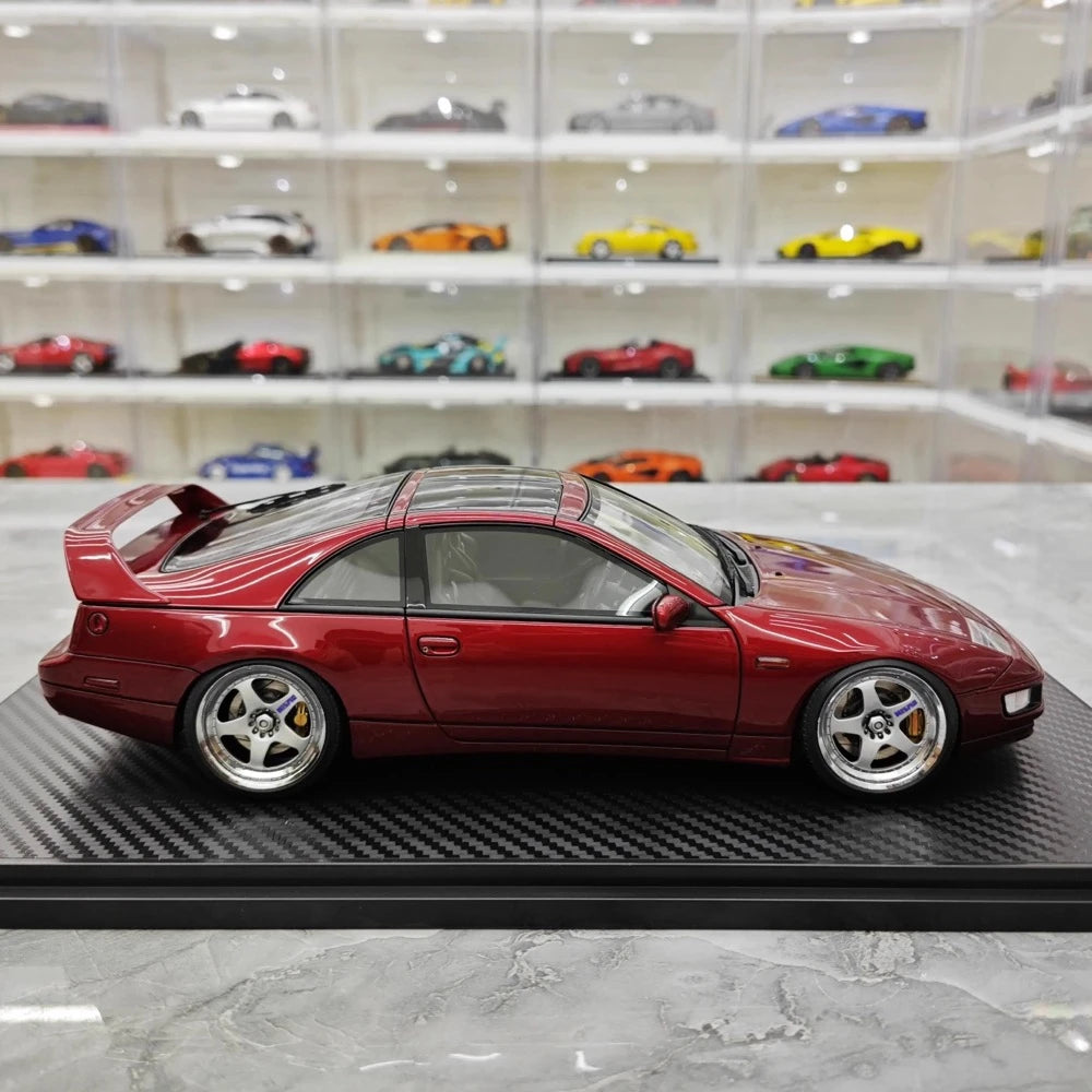 [Ignition] 1:18 Nissan 1989 Fairlady Z 300ZX Z32 Red Model Car Resin