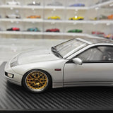 [Ignition] 1:18 Nissan 1989 Fairlady Z 300ZX Z32 Silver Model Car Resin