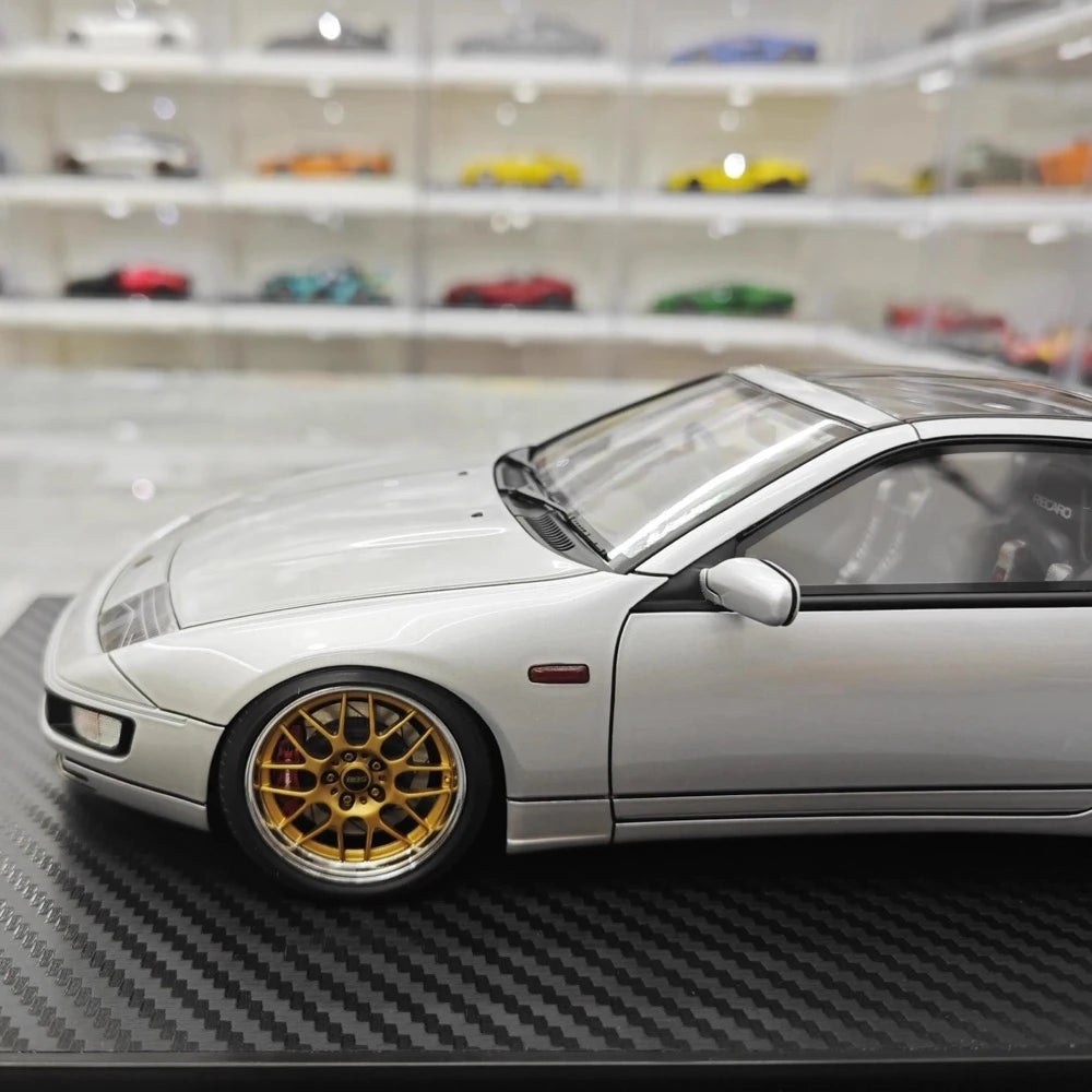 [Ignition] 1:18 Nissan 1989 Fairlady Z 300ZX Z32 argent voiture miniature Resin