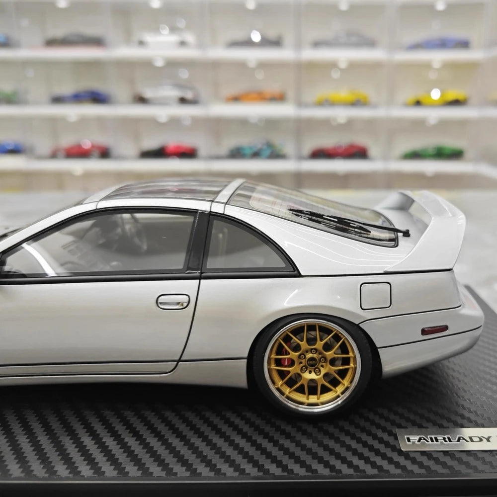 [Ignition] 1:18 Nissan 1989 Fairlady Z 300ZX Z32 argent voiture miniature Resin
