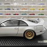[Ignition] 1:18 Nissan 1989 Fairlady Z 300ZX Z32 Silver Model Car Resin
