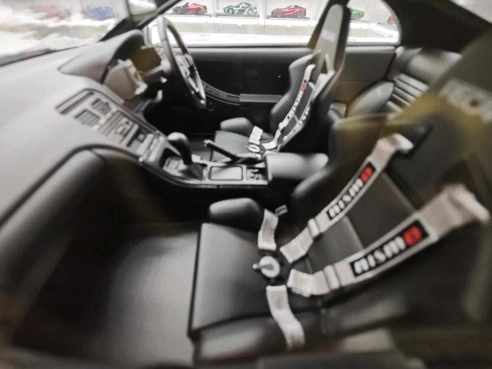[Ignition] 1:18 Nissan 1989 Fairlady Z 300ZX Z32 argent voiture miniature Resin