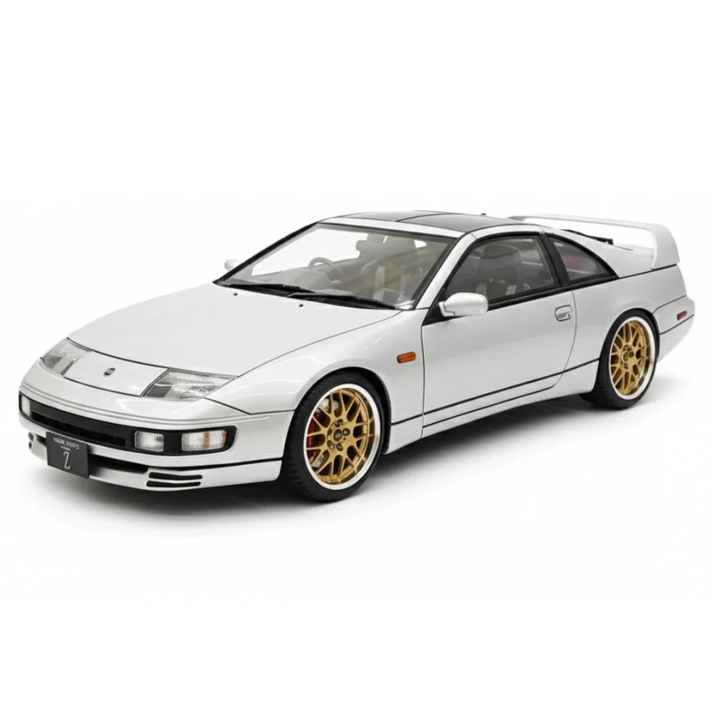 [Ignition] 1:18 Nissan 1989 Fairlady Z 300ZX Z32 argent voiture miniature Resin