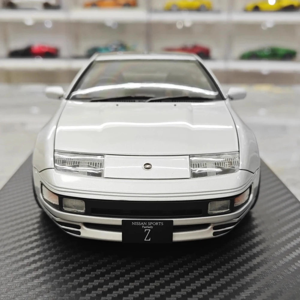 [Ignition] 1:18 Nissan 1989 Fairlady Z 300ZX Z32 argent voiture miniature Resin