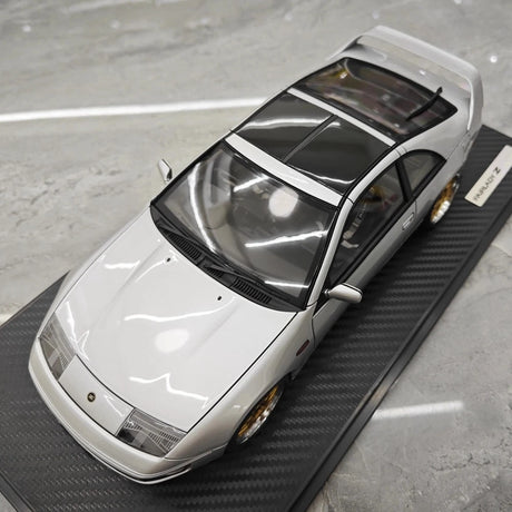 [Ignition] 1:18 Nissan 1989 Fairlady Z 300ZX Z32 Silver Model Car Resin