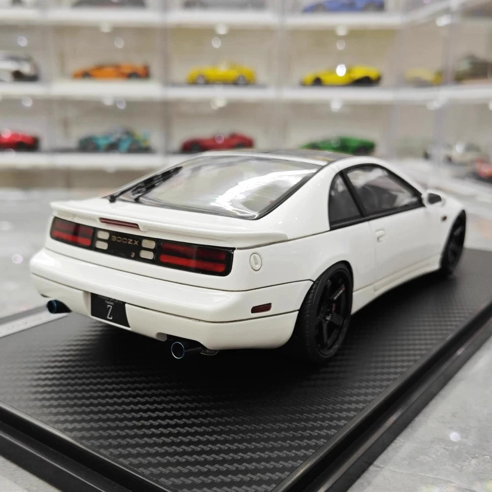 [Ignition] 1:18 Nissan 1989 Fairlady Z 300ZX Z32 White Model Car Resin