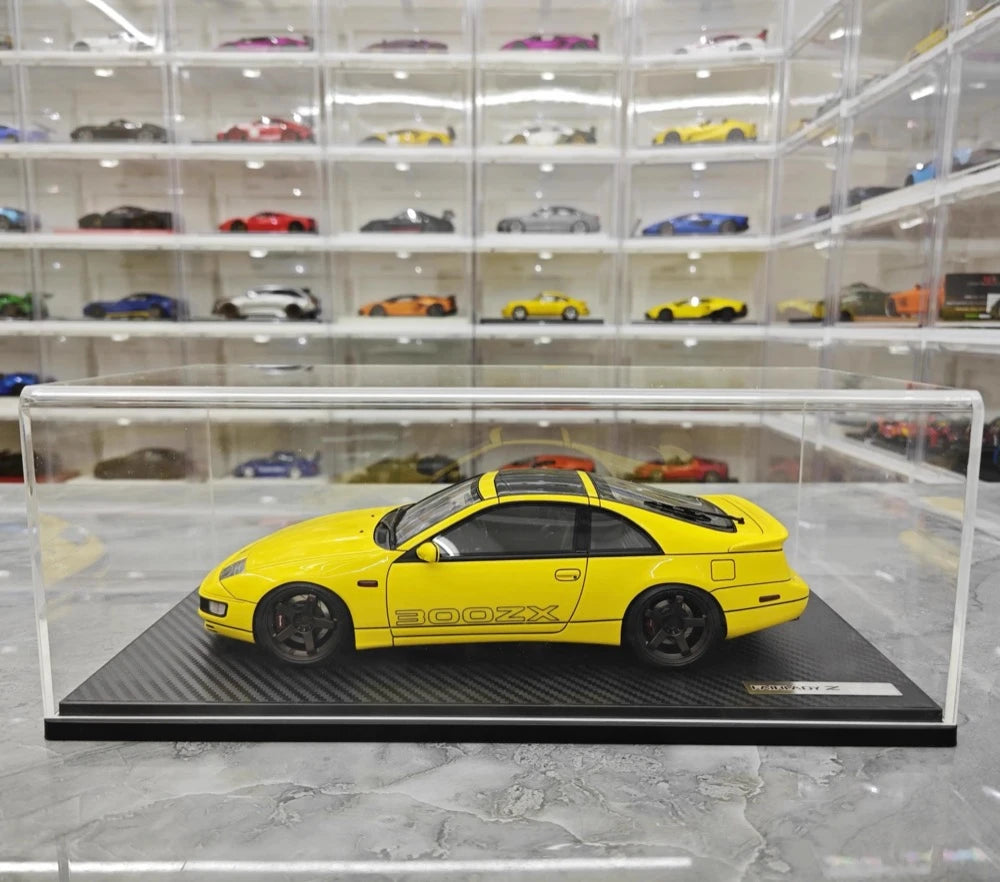 [Ignition] 1:18 Nissan 1989 Fairlady Z 300ZX Z32 Yellow Model Car Resin