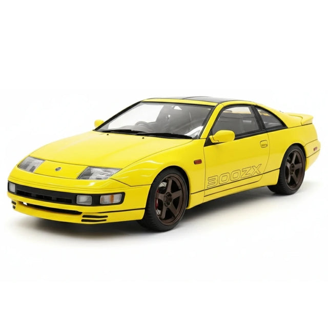 [Ignition] 1:18 Nissan 1989 Fairlady Z 300ZX Z32 Yellow Model Car Resin