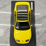 [Ignition] 1:18 Nissan 1989 Fairlady Z 300ZX Z32 Yellow Model Car Resin