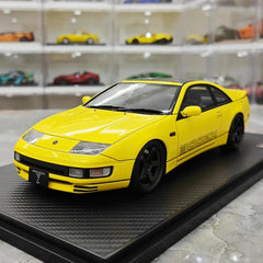 [Ignition] 1:18 Nissan 1989 Fairlady Z 300ZX Z32 Yellow Model Car Resin