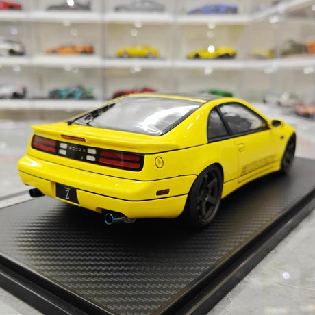 [Ignition] 1:18 Nissan 1989 Fairlady Z 300ZX Z32 Yellow Model Car Resin