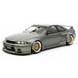 [Ignition] 1:18 Nissan 1995 Skyline GT-R R33 Gray Model Car Resin